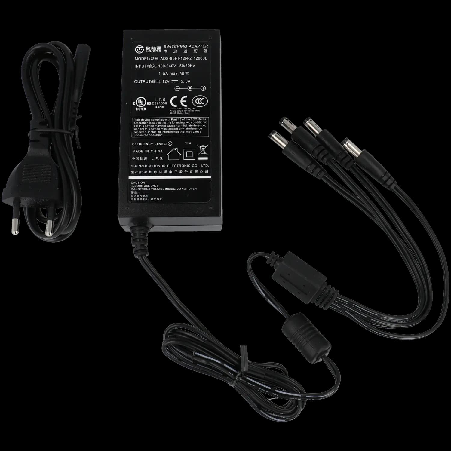 Alimentatore dc 12v 5a