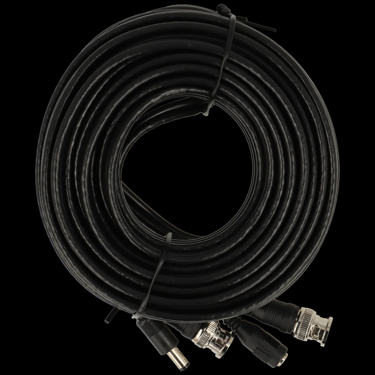 Combined coaxial / power cable on 10 m