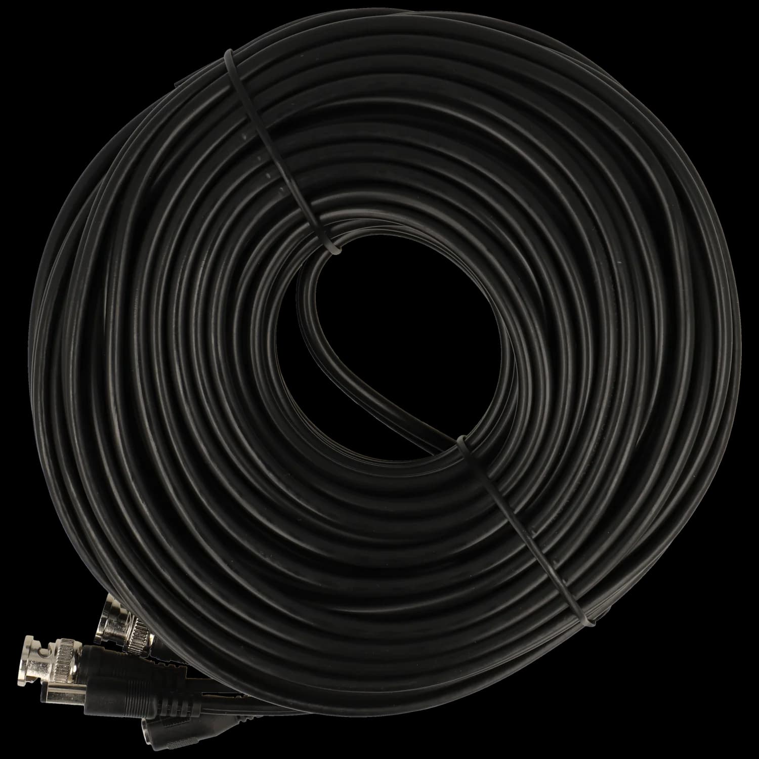 Combined coaxial / power cable on 20 m