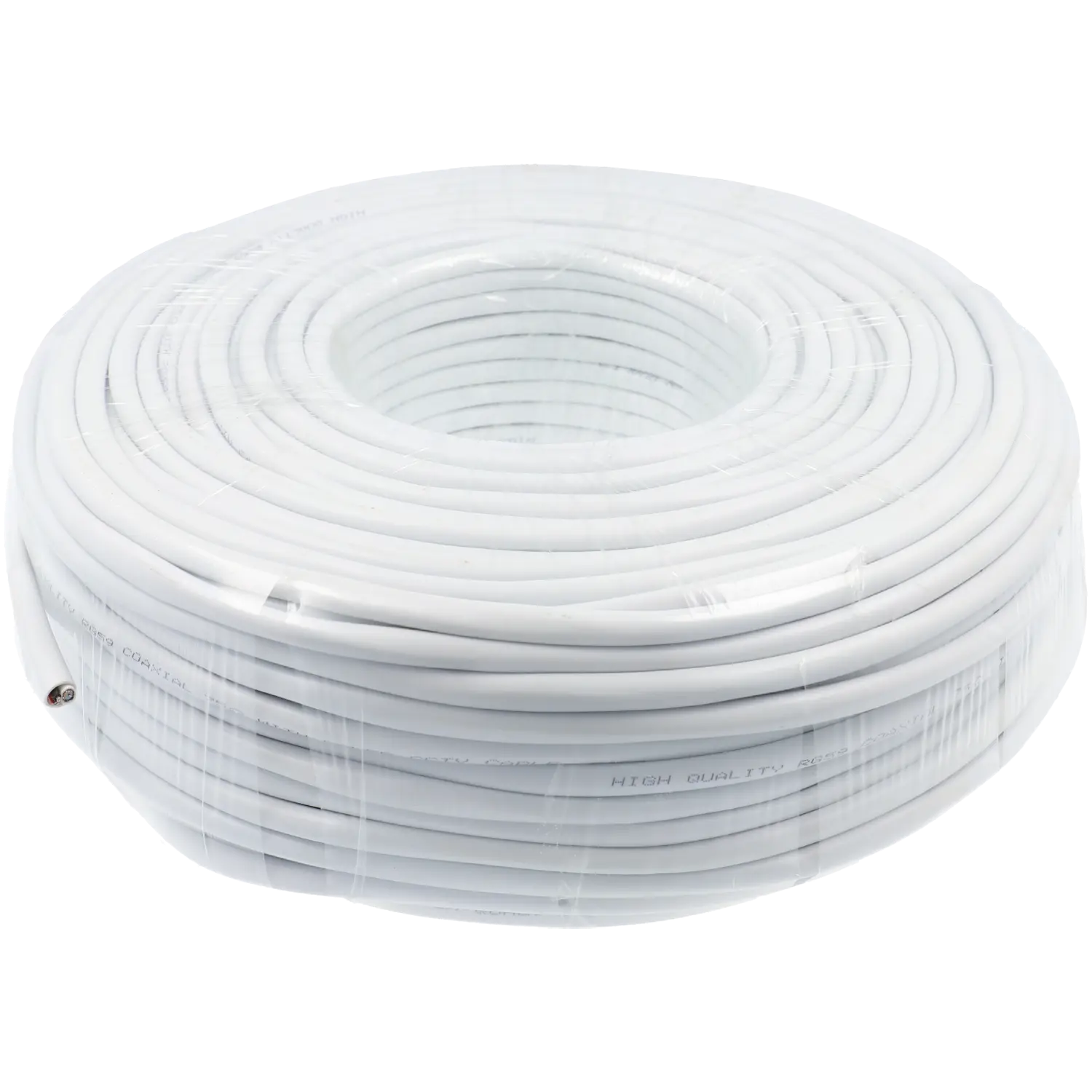 Câble rg59 / alimentation de 100 m