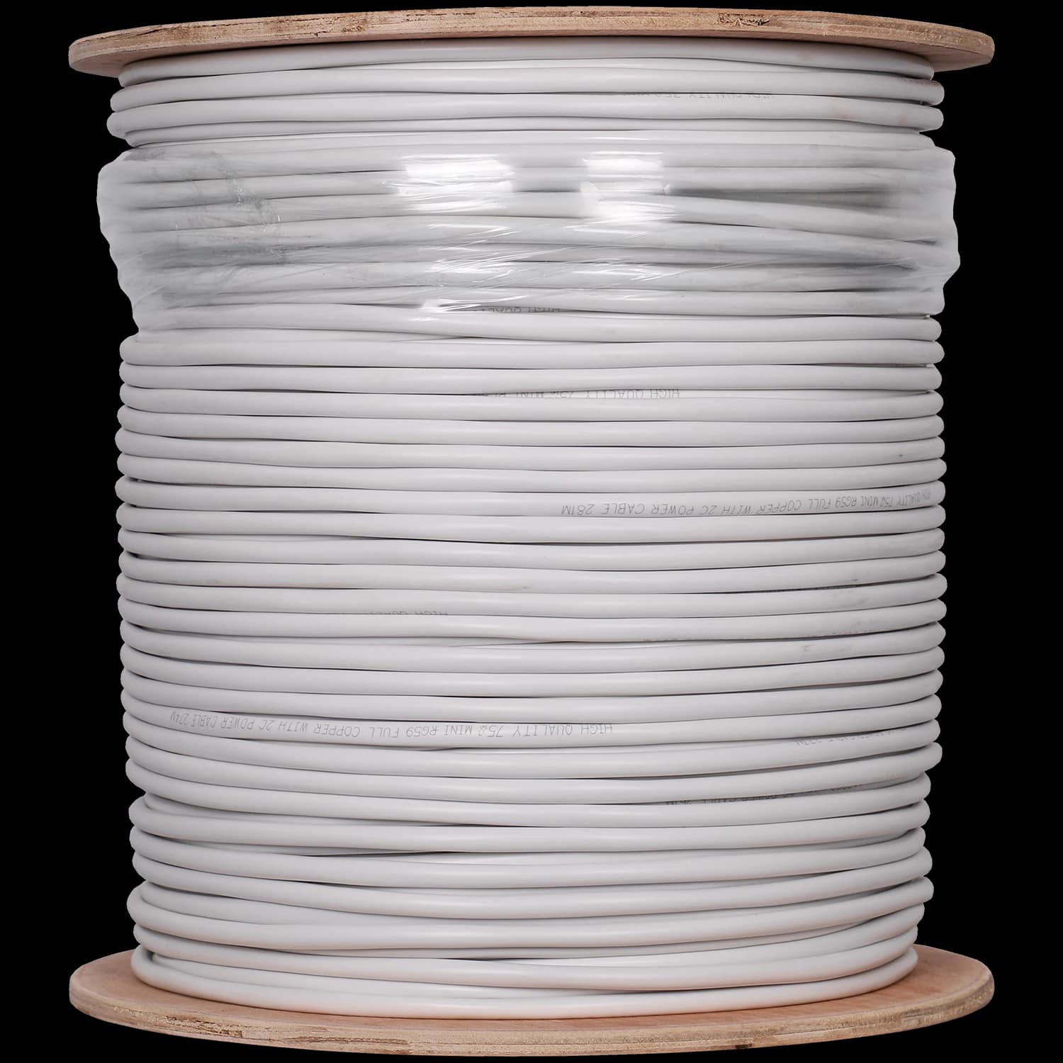 Câble micro rg59 / alimentation de 300 m
