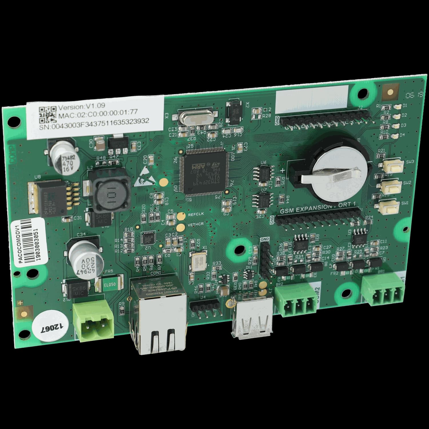 Module de connexion à distance pour panneaux de contrôle