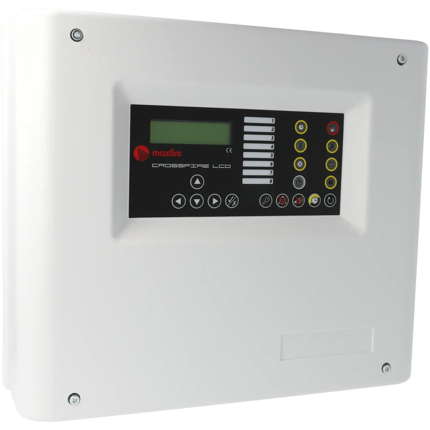 8 zone fire panel with LCD screen