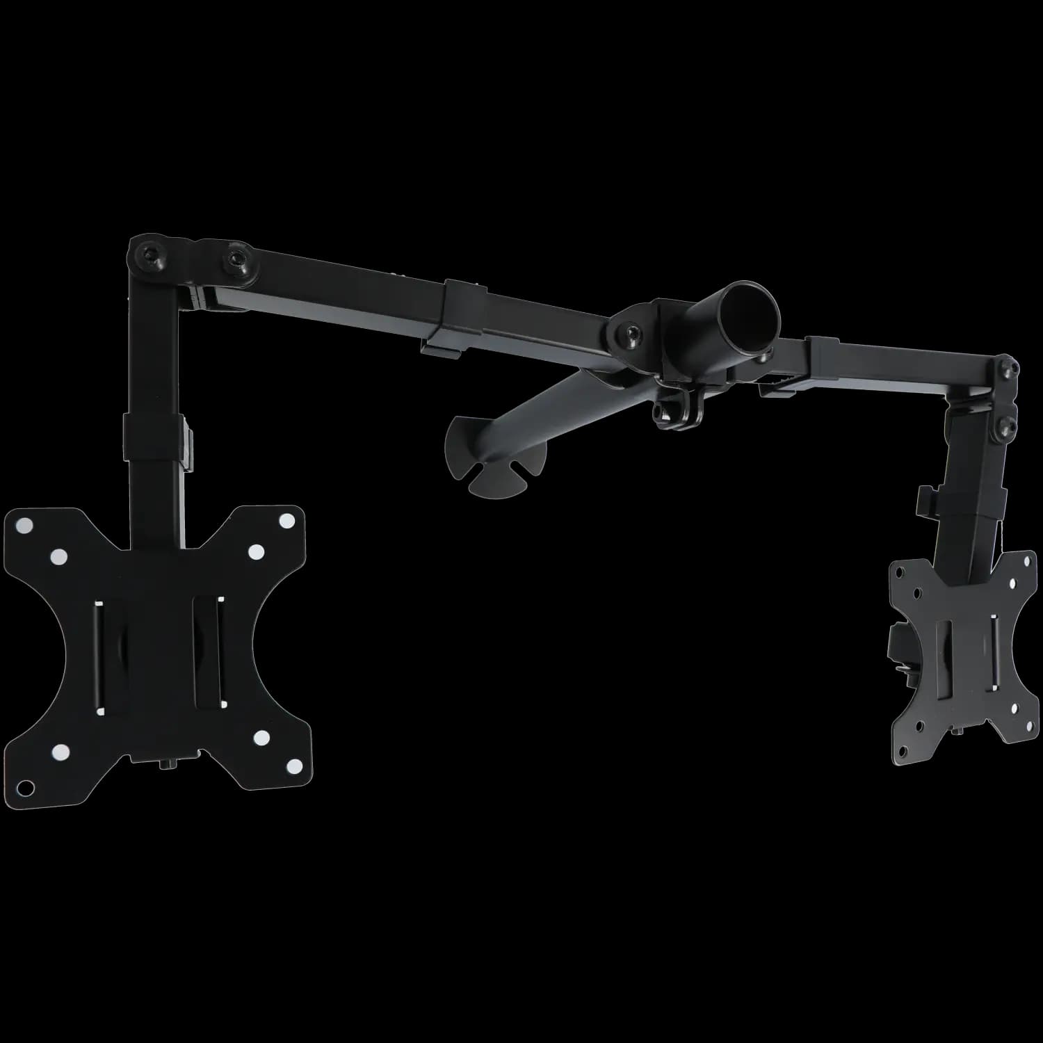 Soporte de mesa orientable para 2 pantallas