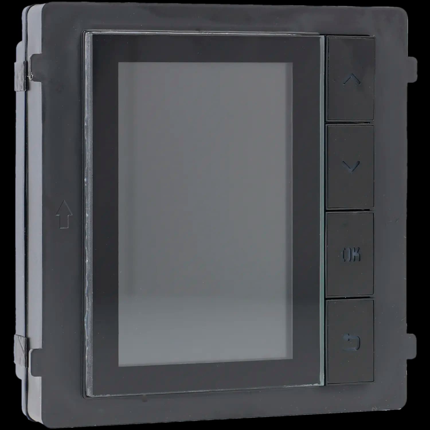 Estación exterior modular para videoportero ip con pantalla y 4 botones