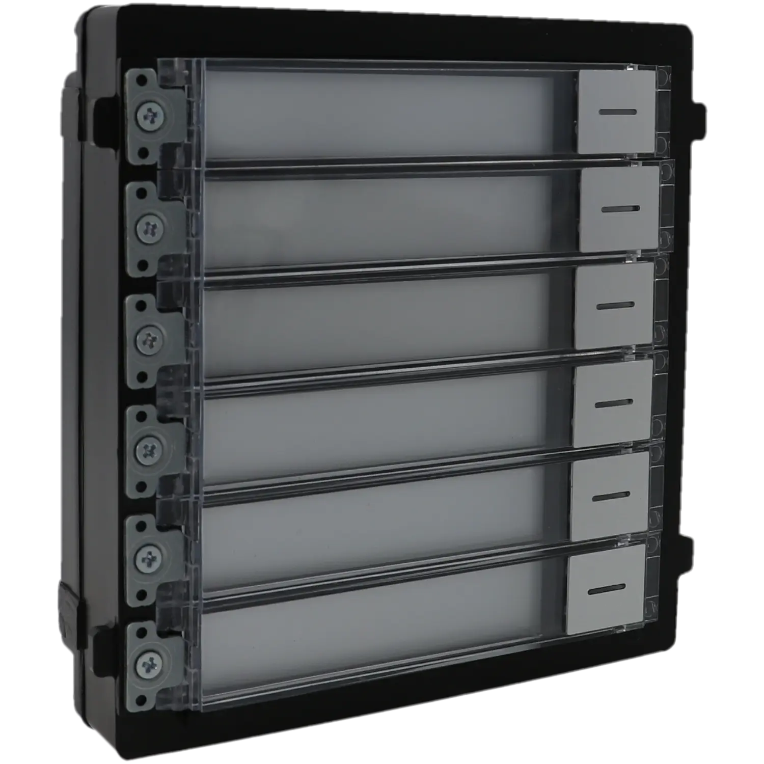 Estación exterior modular para videoportero ip con 6 botones
