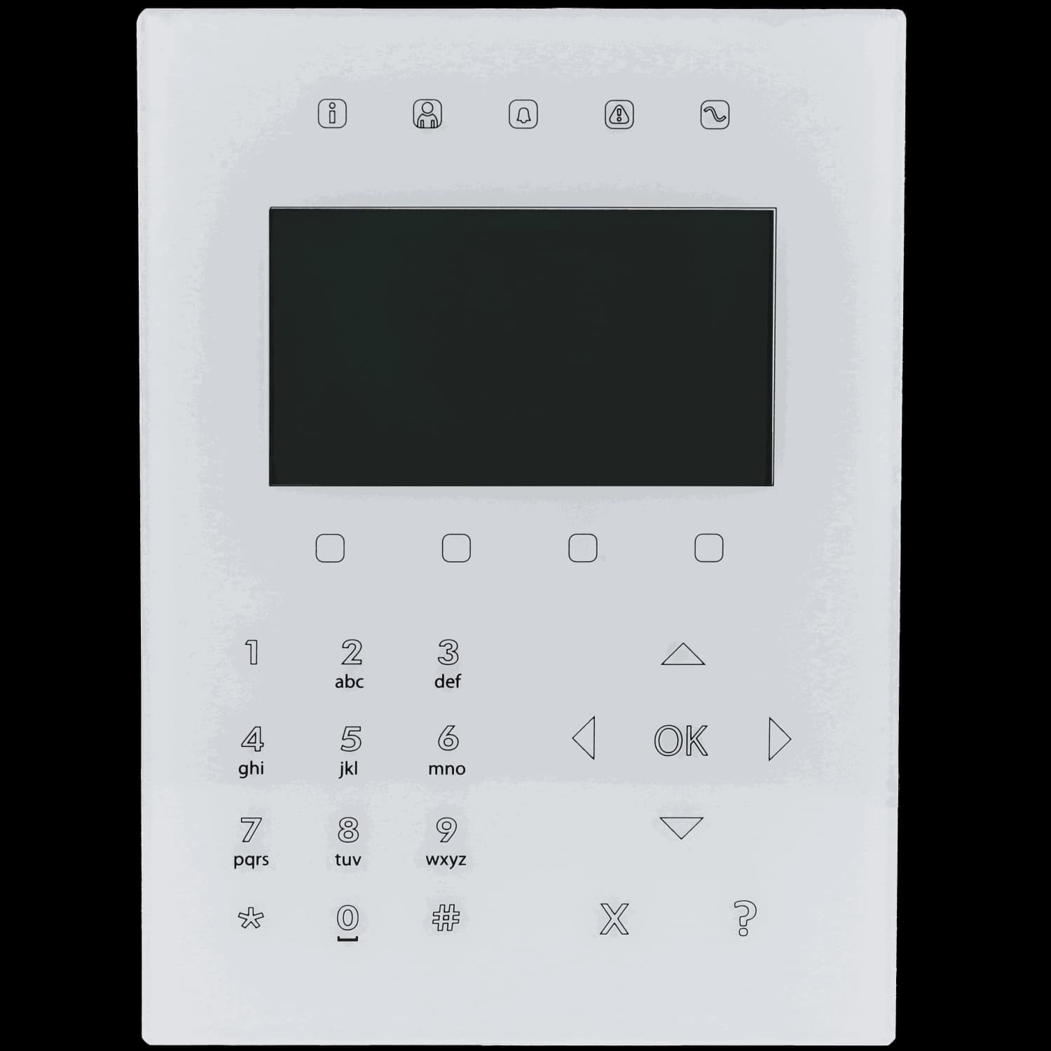Wired keypad