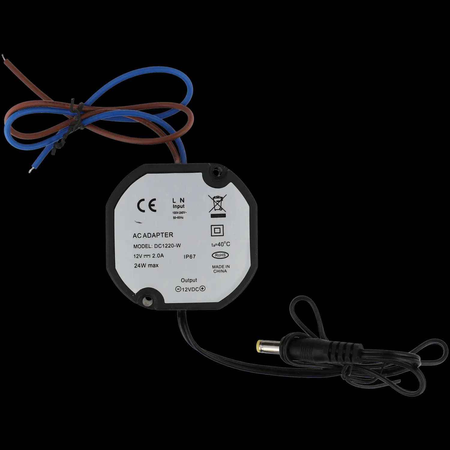 Netzteil dc 12v 2a