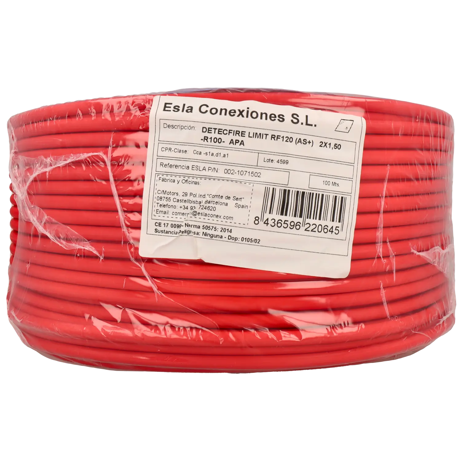 Shielded fire cable