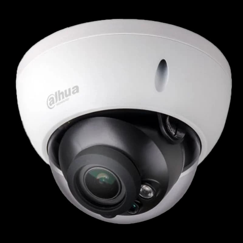 Cámara minidomo hd-cvi de 5 megapíxeles y óptica varifocal motorizada (zoom)