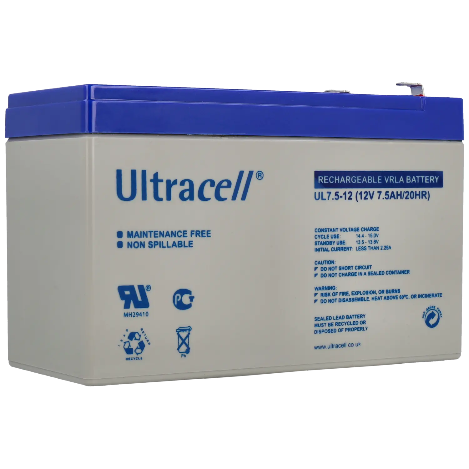 Batteria 12v 7.5ah