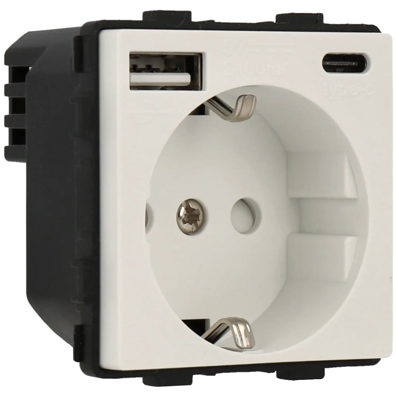 Enchufe con 2 puertos usb