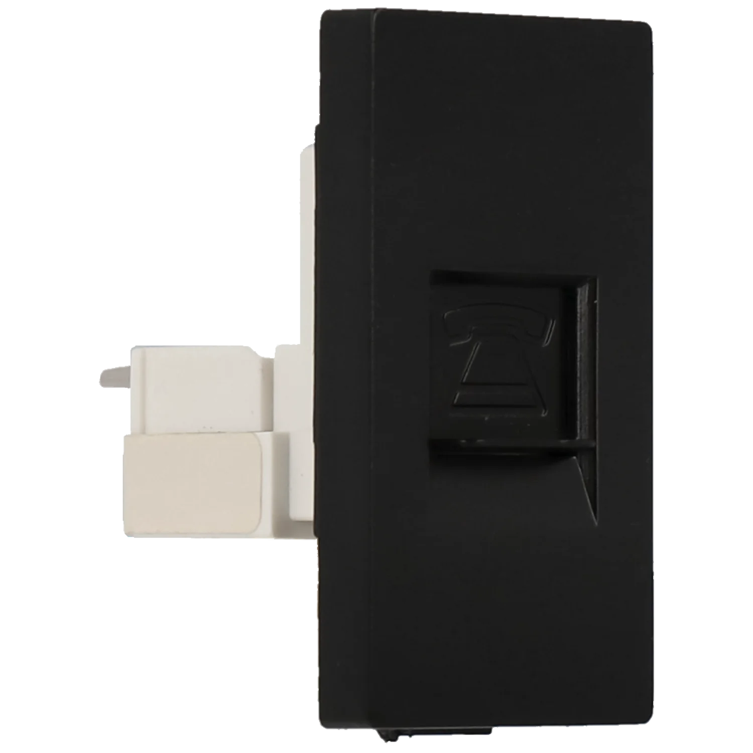 Panel de conector para teléfono