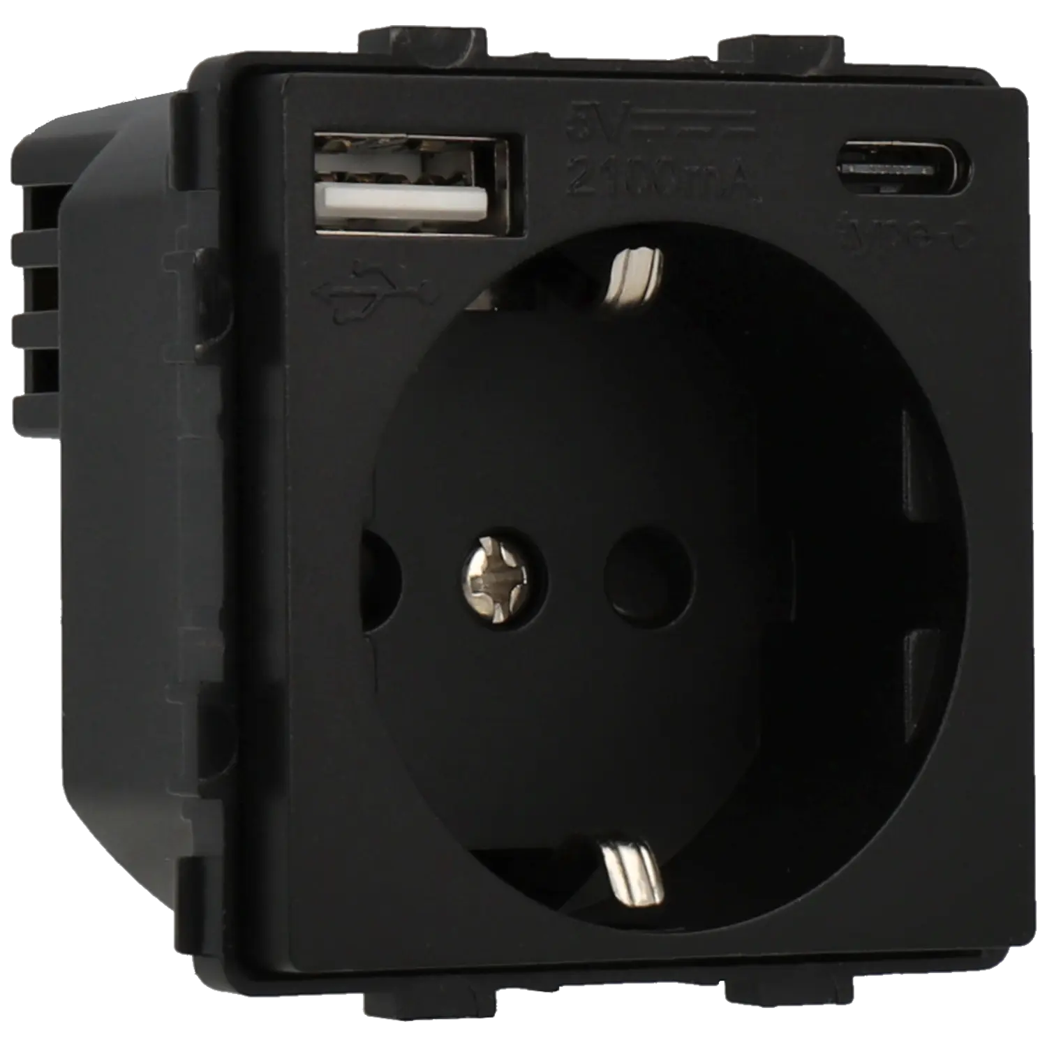 Enchufe con 2 puertos usb