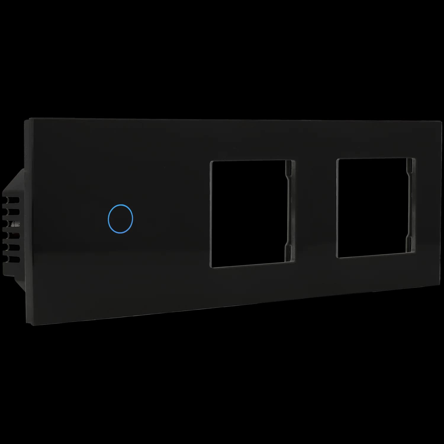 Kit con panel triple e interruptor
