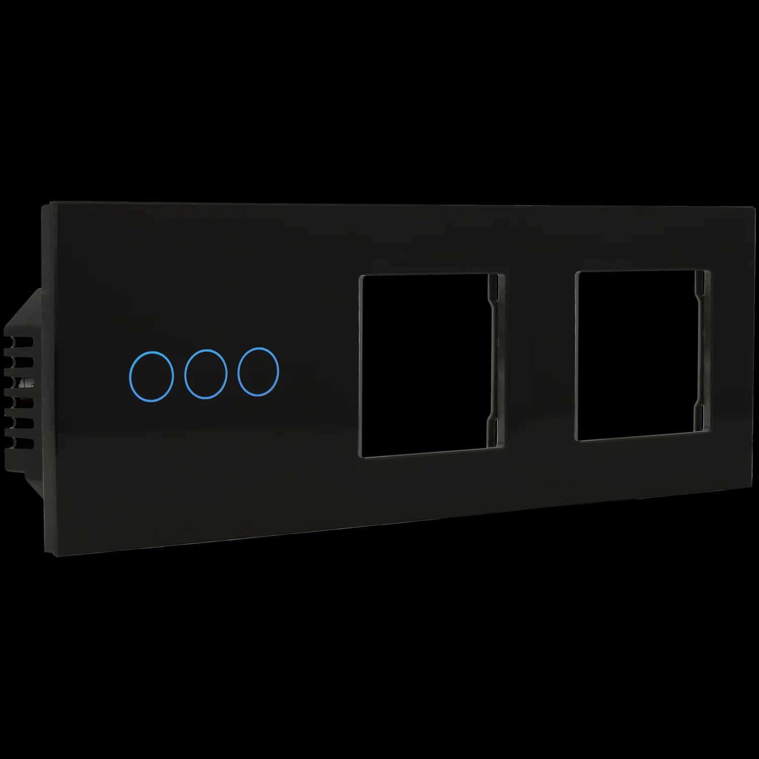 Kit con panel triple e interruptor