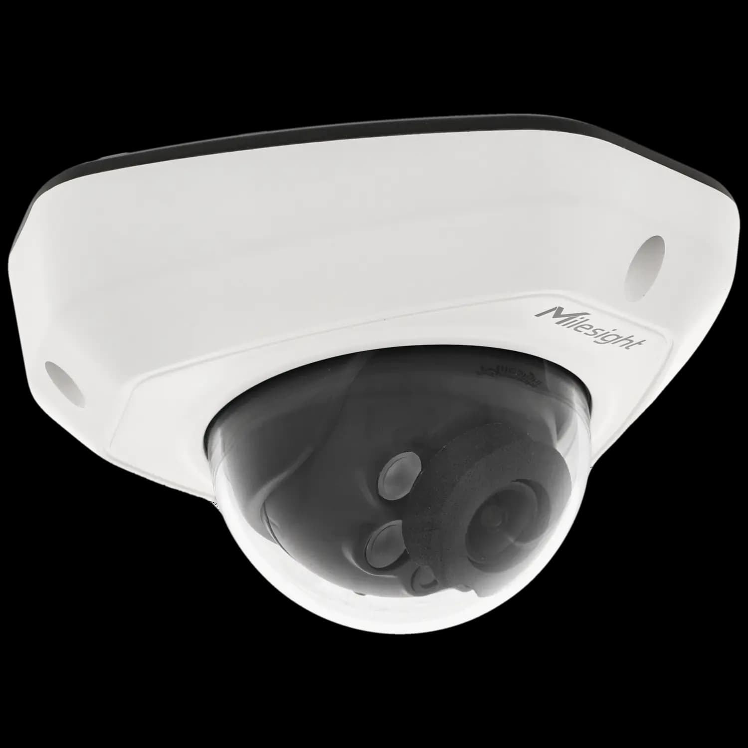 C​améra mini-dôme ip avec 5 megapixels et objectif fixe