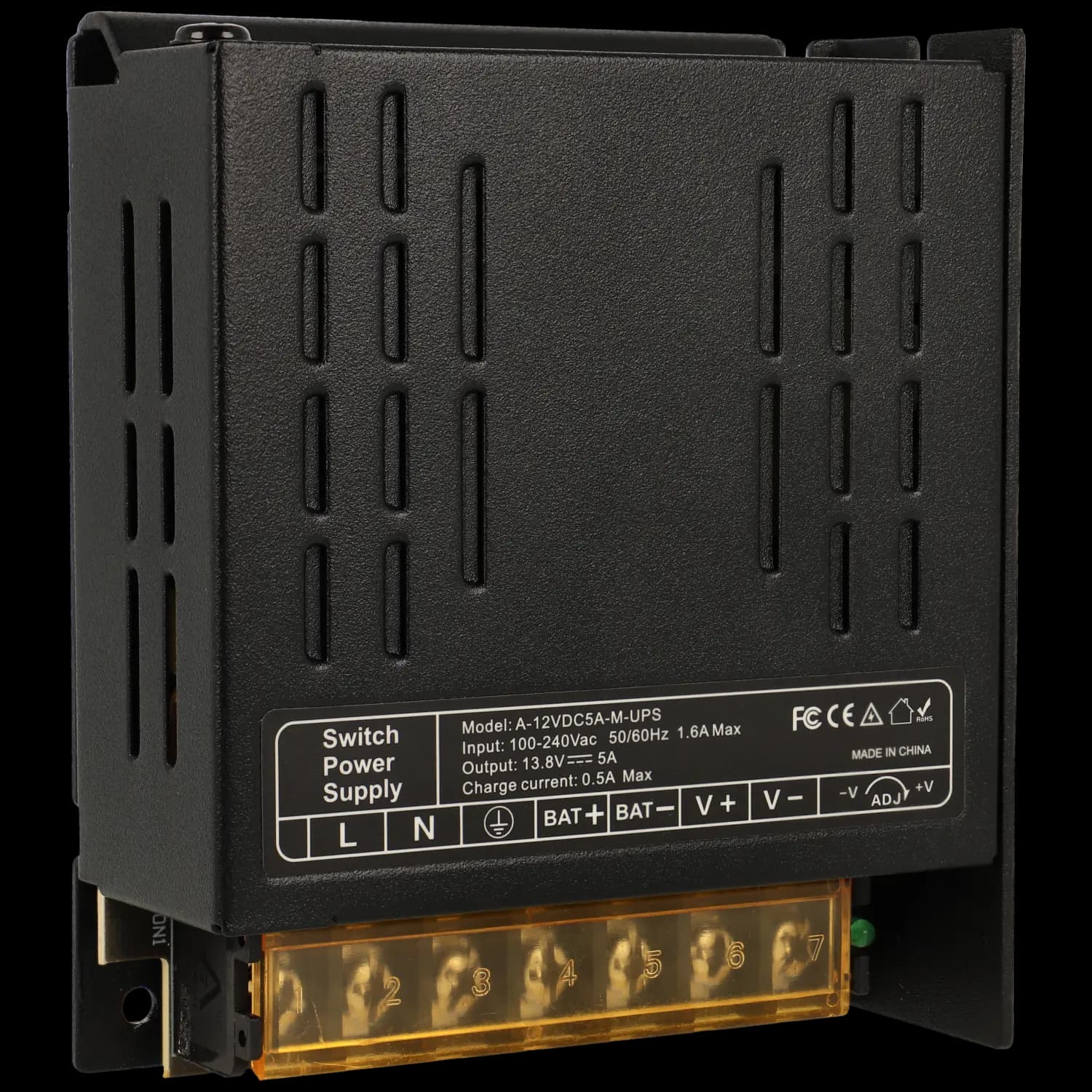 Alimentatore dc 13.8v 5a