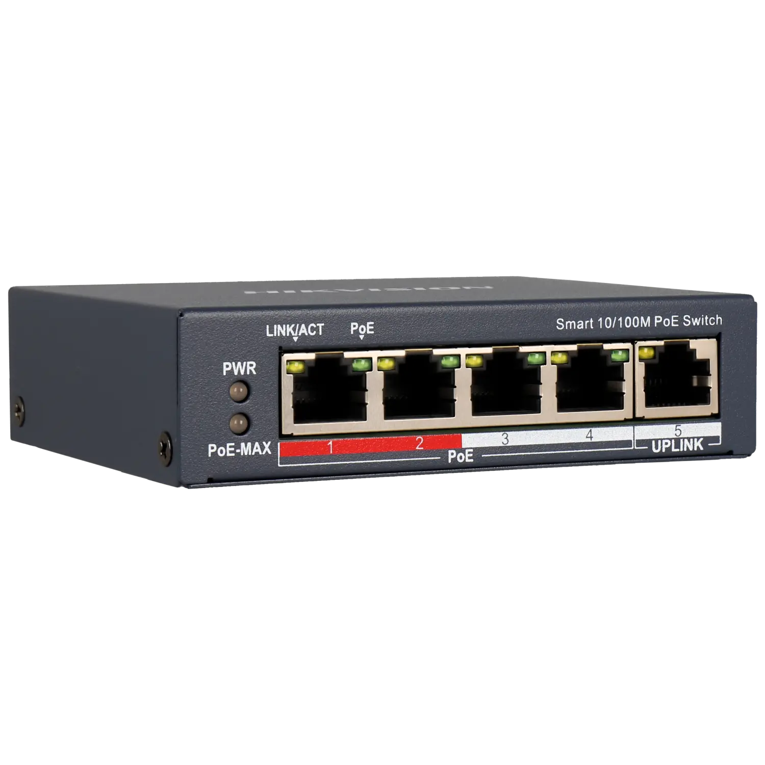 Switch cloud 5 portas com 4 portas PoE