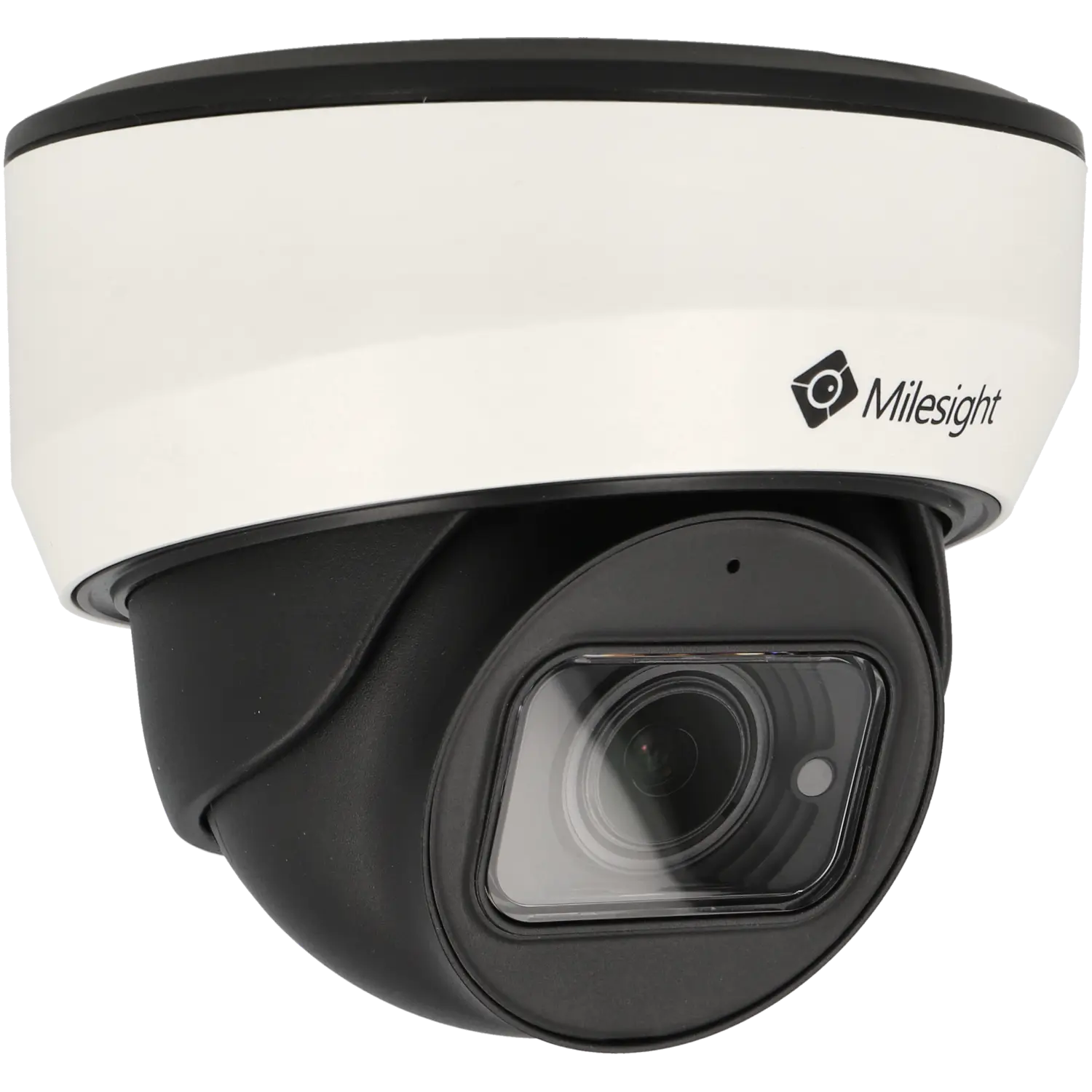 C​améra mini-dôme ip avec 8 megapíxeles et objectif zoom optique