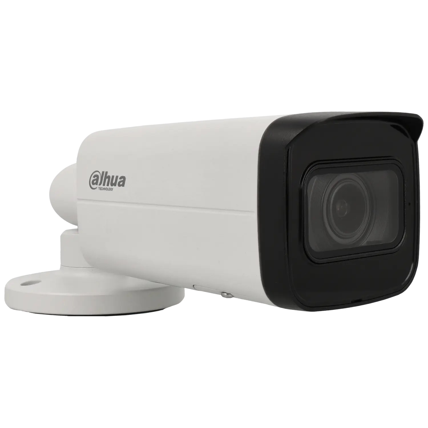 Cámara bullet ip de 5 megapíxeles y óptica varifocal motorizada (zoom)
