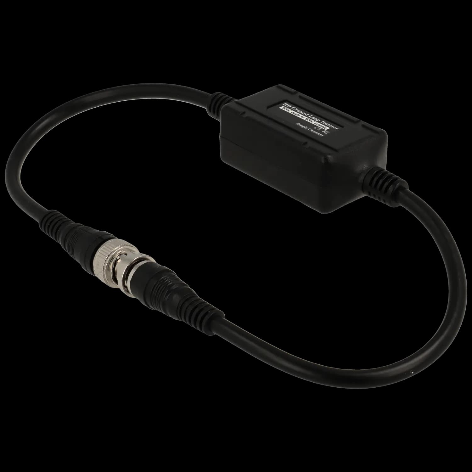 Isoador de terra com conectores bnc