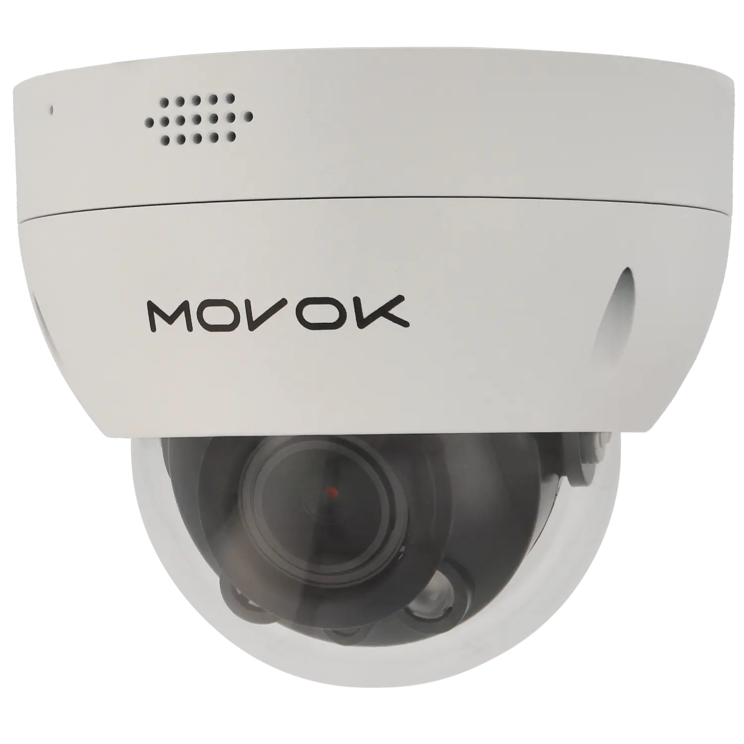 Câmara dome ip de 8 megapixels e lente zoom óptico