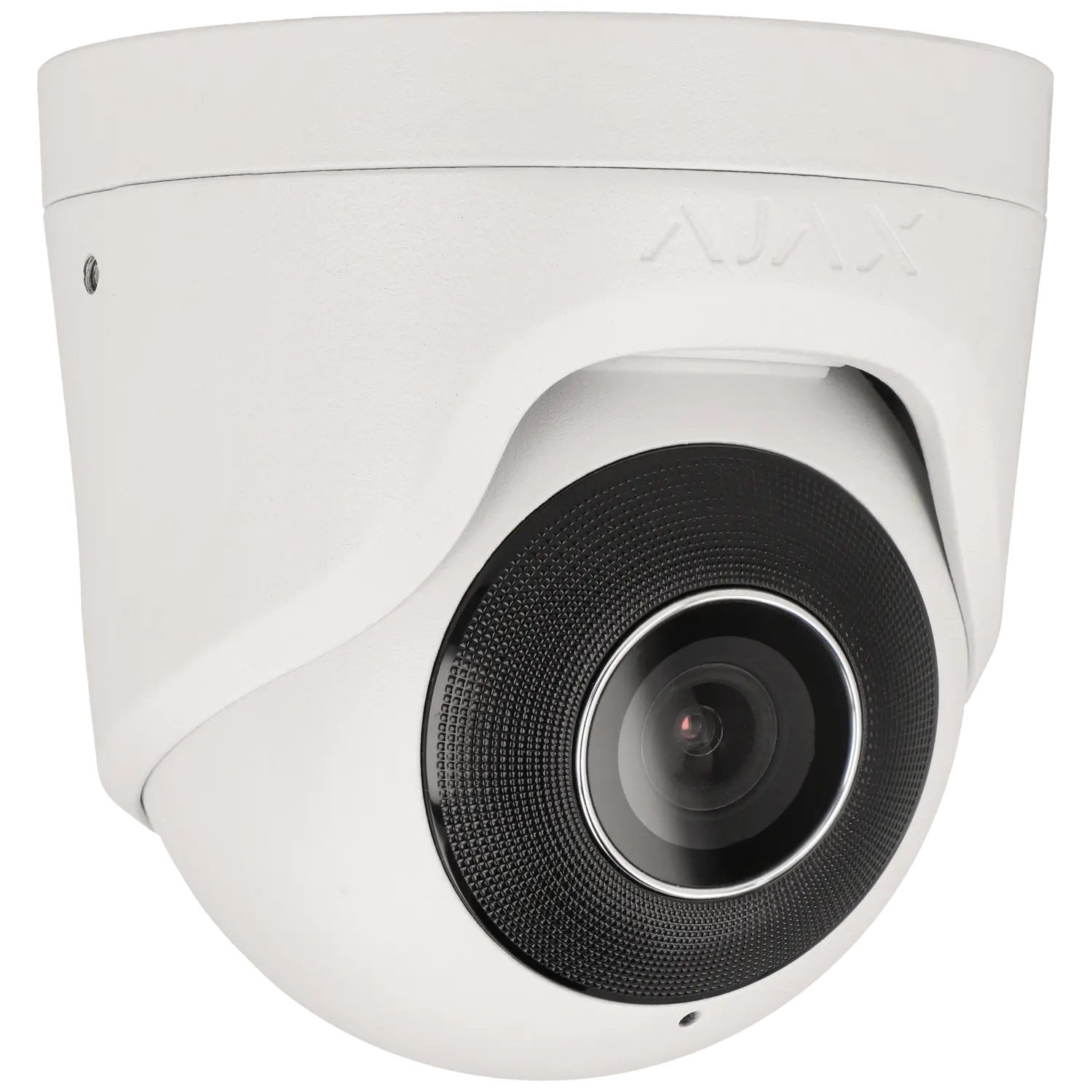 Cámara minidomo ip de 8 megapíxeles y óptica fija