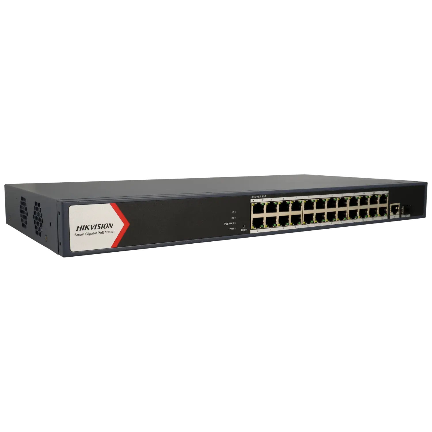 Switch cloud 26 puertos con 24 puertos PoE