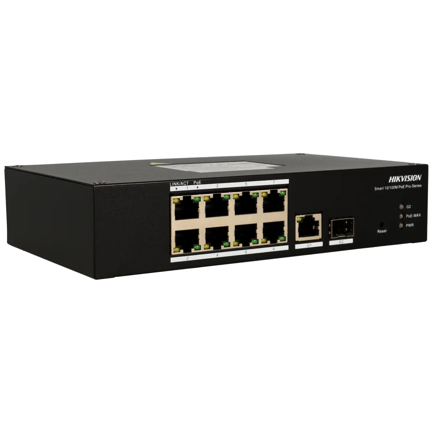 Switch cloud 10 puertos con 8 puertos PoE
