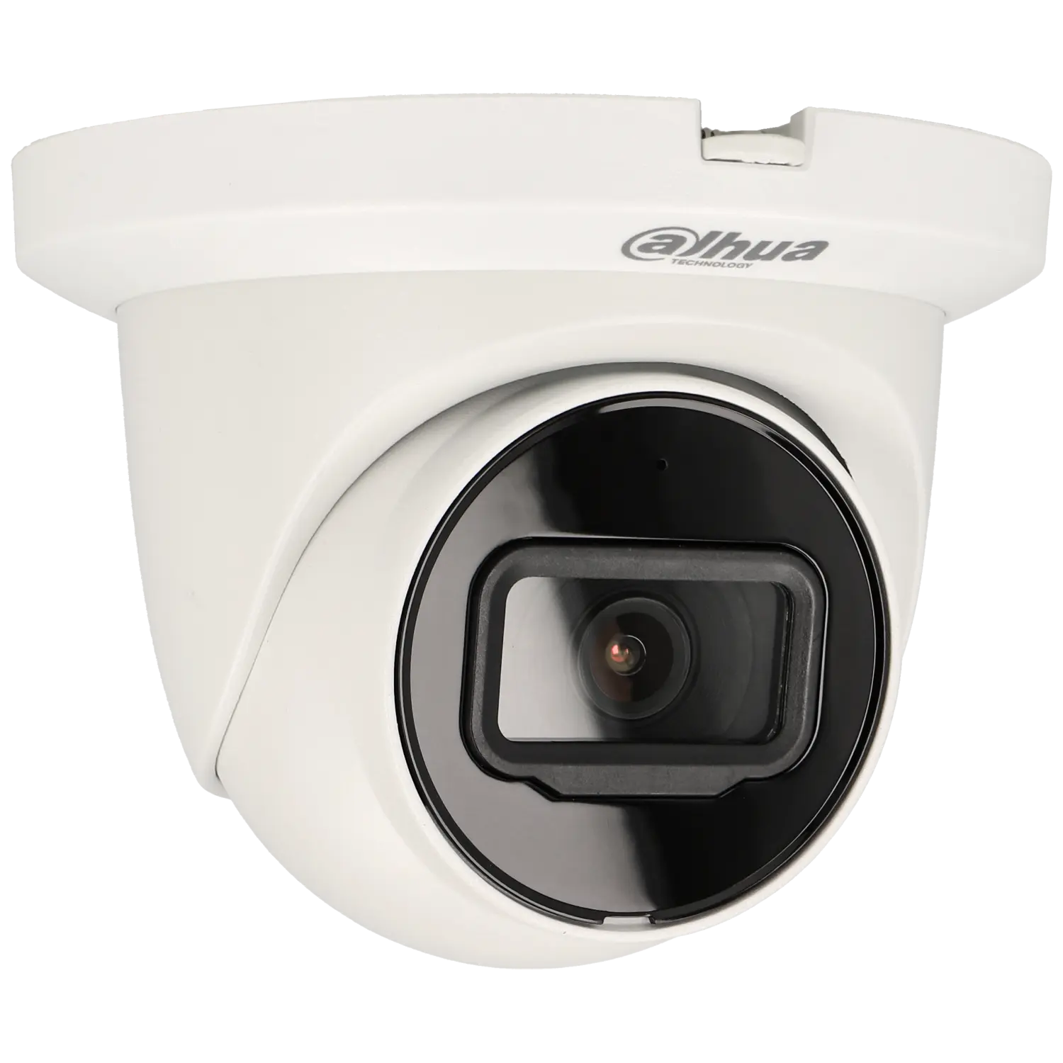 Cámara minidomo ip de 8 megapíxeles y óptica fija