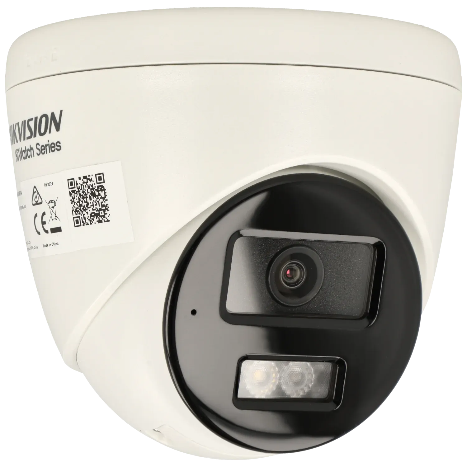 Cámara minidomo ip de 4 megapíxeles y óptica fija