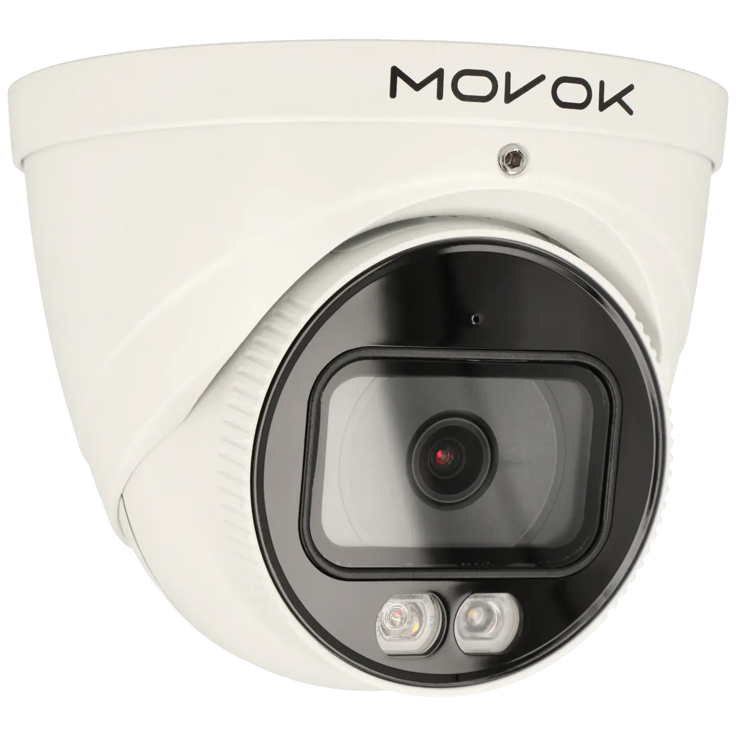 Cámara minidomo ip de 5 megapíxeles y óptica fija