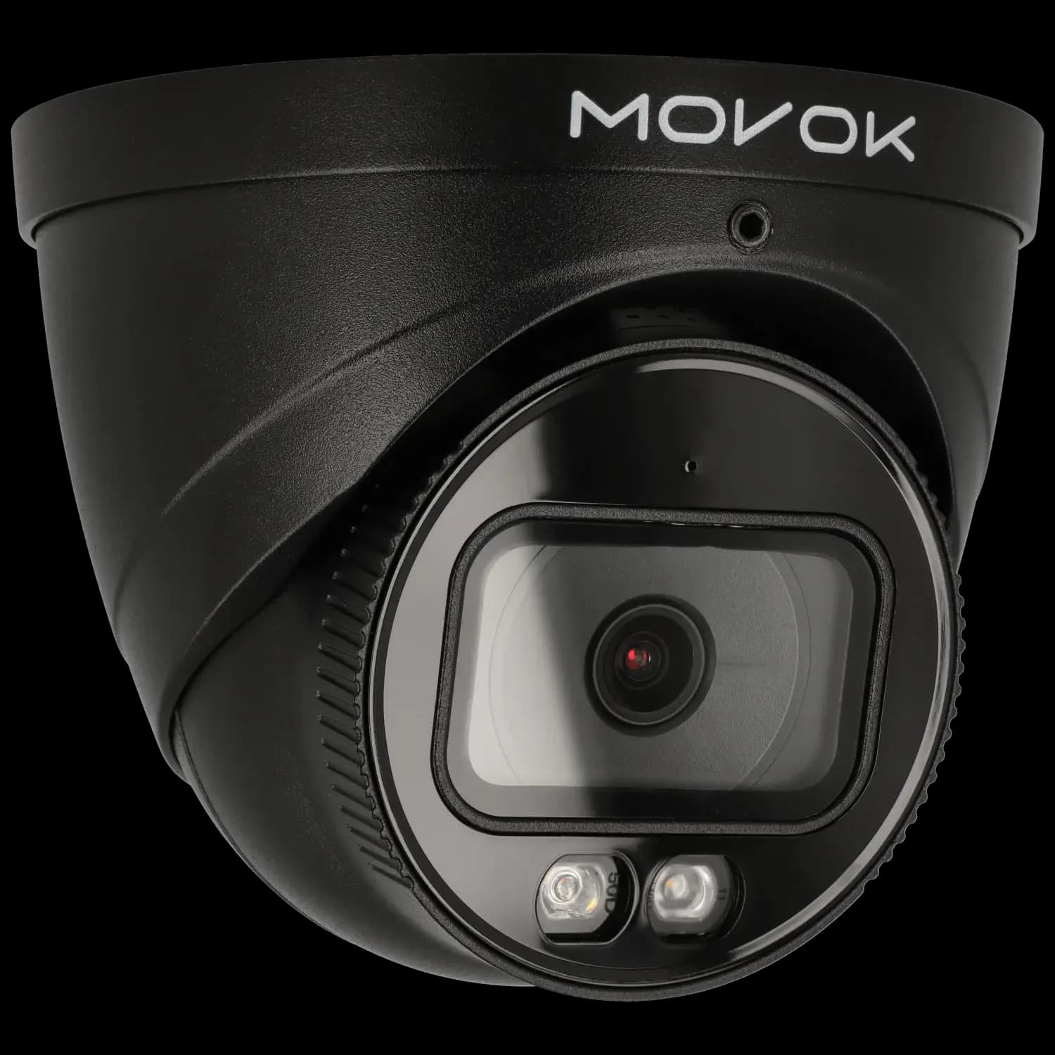 Cámara minidomo ip de 8 megapíxeles y óptica fija