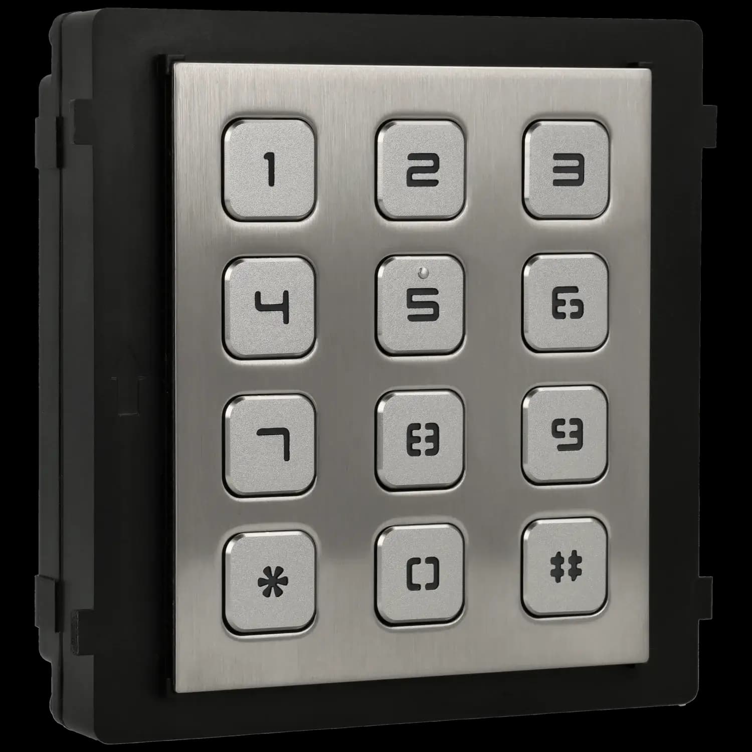 Estación exterior modular para videoportero ip con teclado