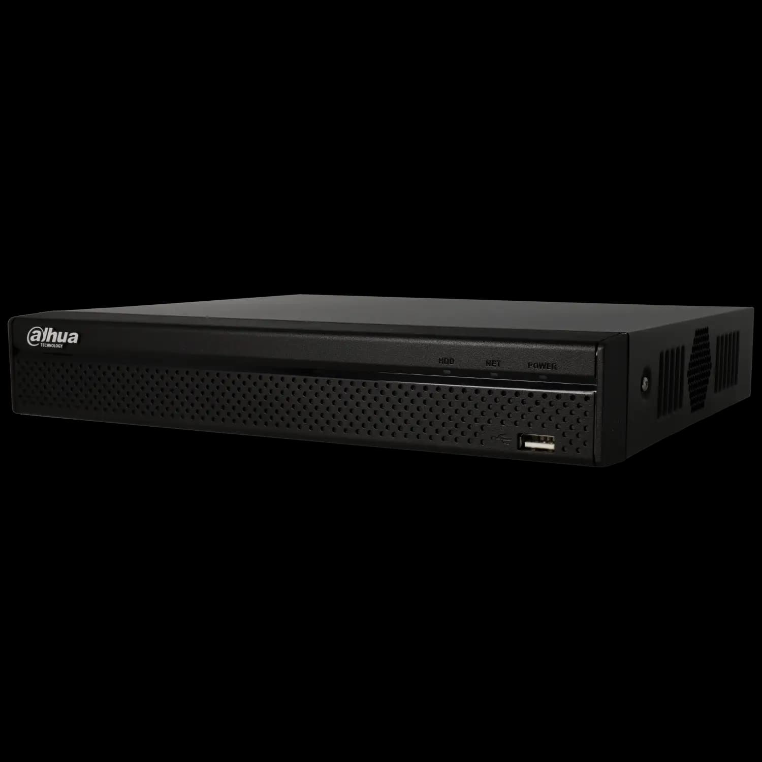 Grabador ip de 4 canales y 12 mpx de resolución con 4 puertos PoE