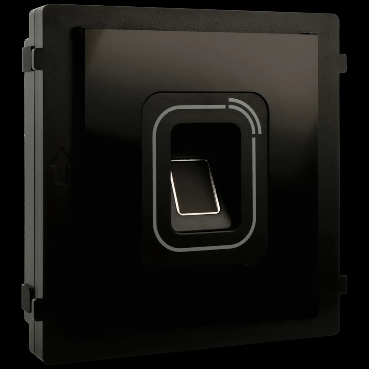 Estación exterior modular para videoportero ip con lector de tarjetas y huella