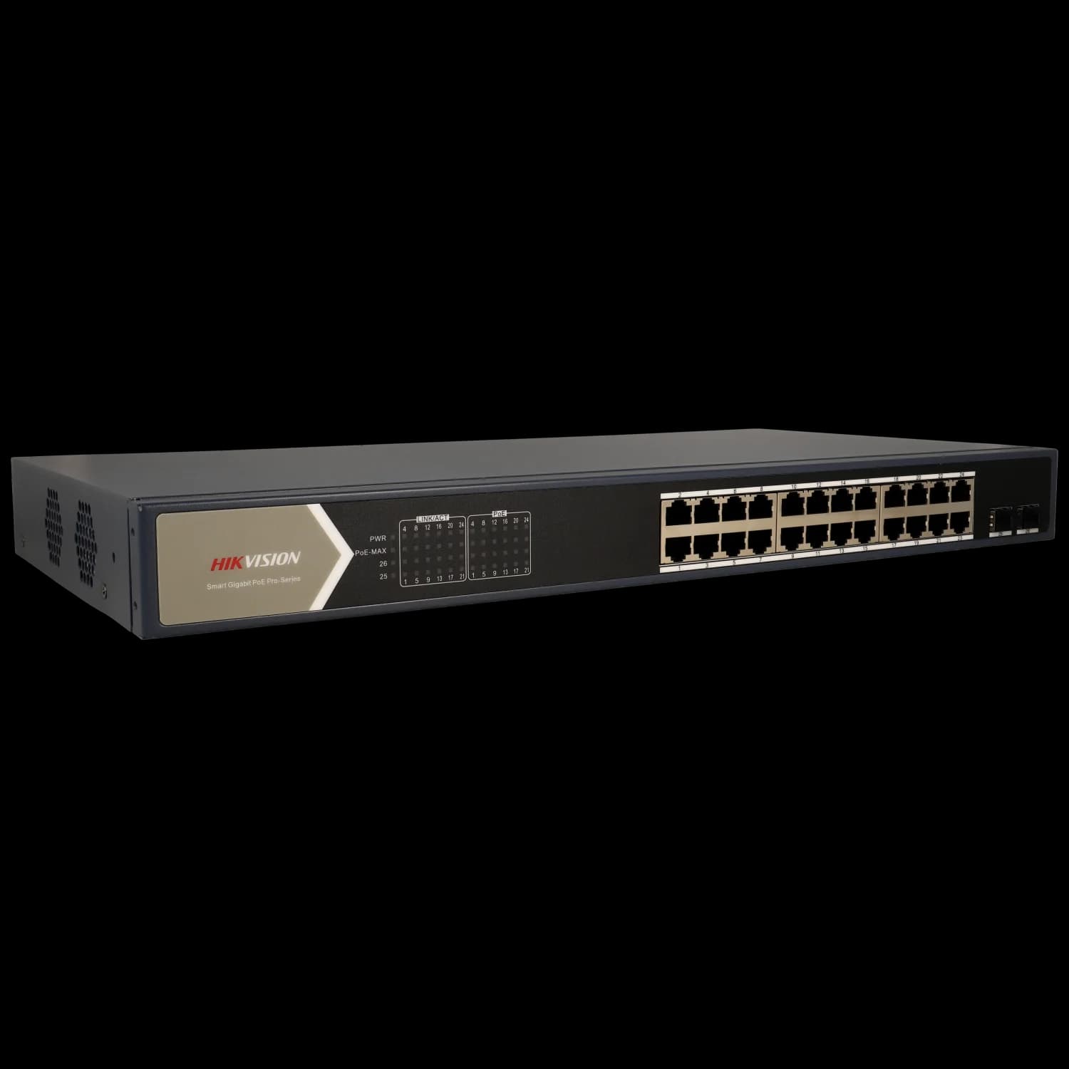 Switch cloud 26 ports avec 24 ports PoE