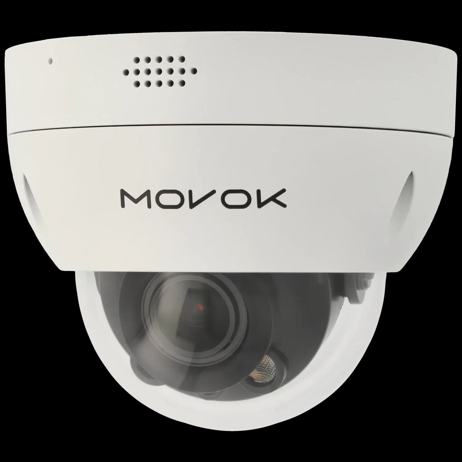 Cámara minidomo ip de 8 megapíxeles y óptica varifocal motorizada (zoom)