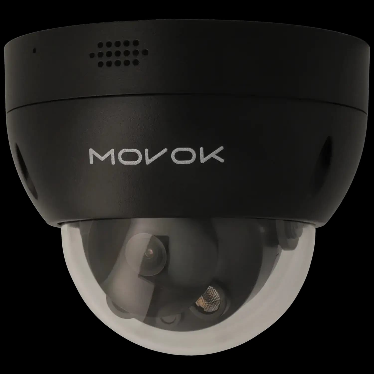 Cámara minidomo ip de 8 megapíxeles y óptica fija