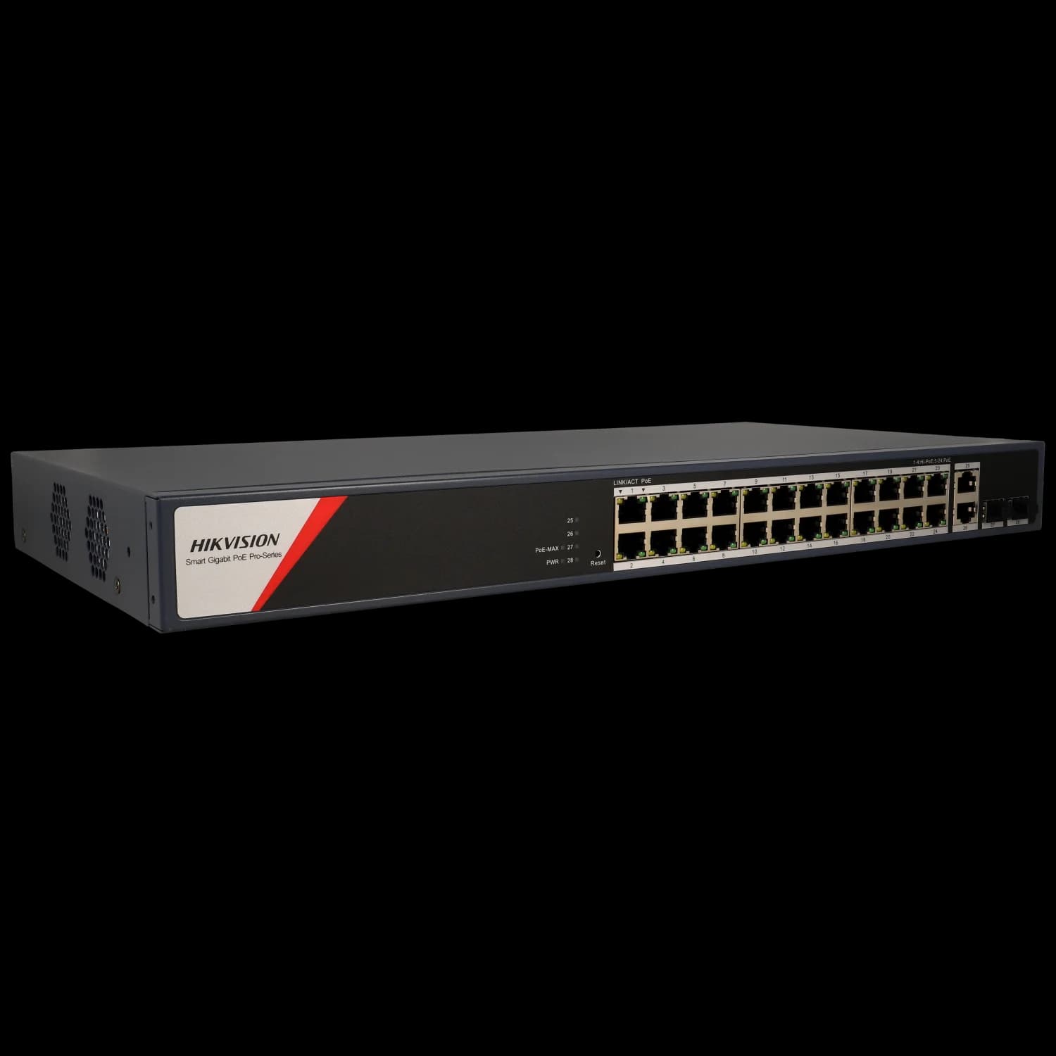 Switch cloud 28 ports avec 24 ports PoE