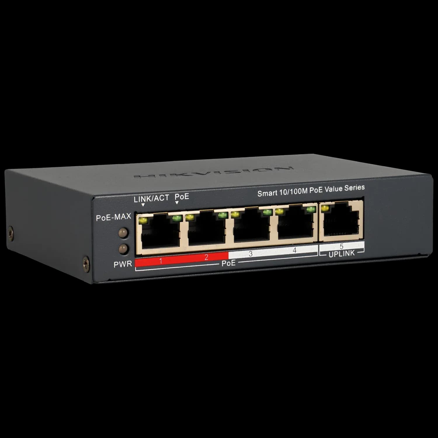 Switch cloud 5 ports avec 4 ports PoE