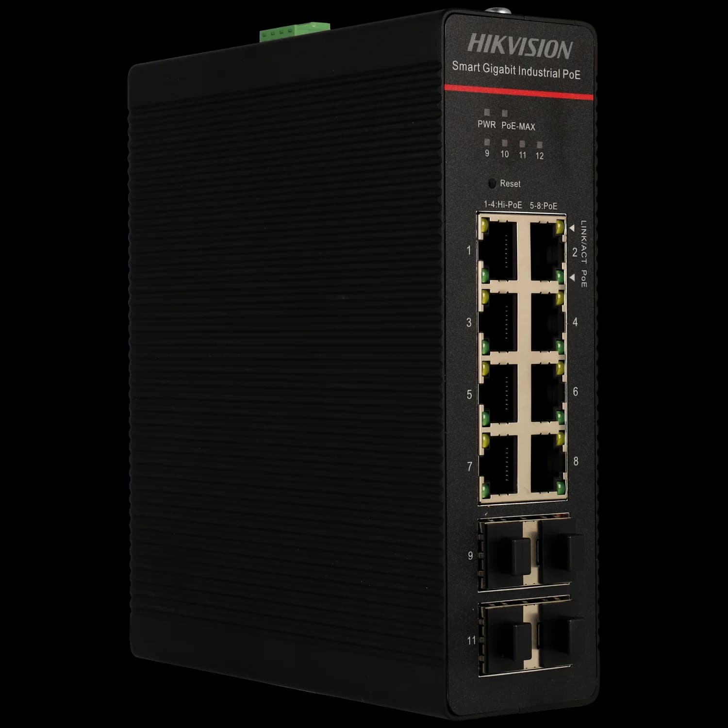 Switch 12 porte con 8 porte PoE