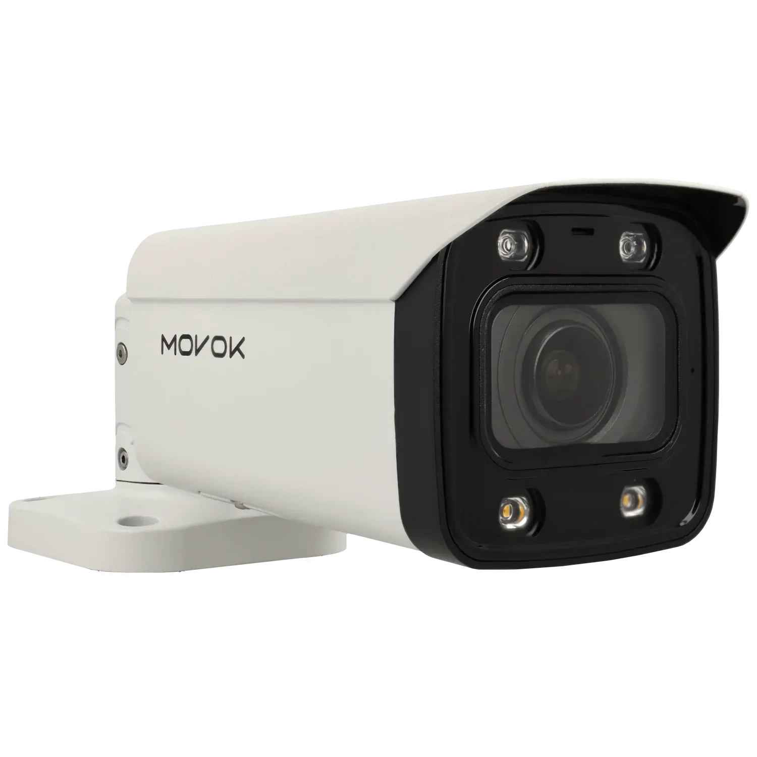 Cámara bullet ip de 5 megapíxeles y óptica varifocal motorizada (zoom)