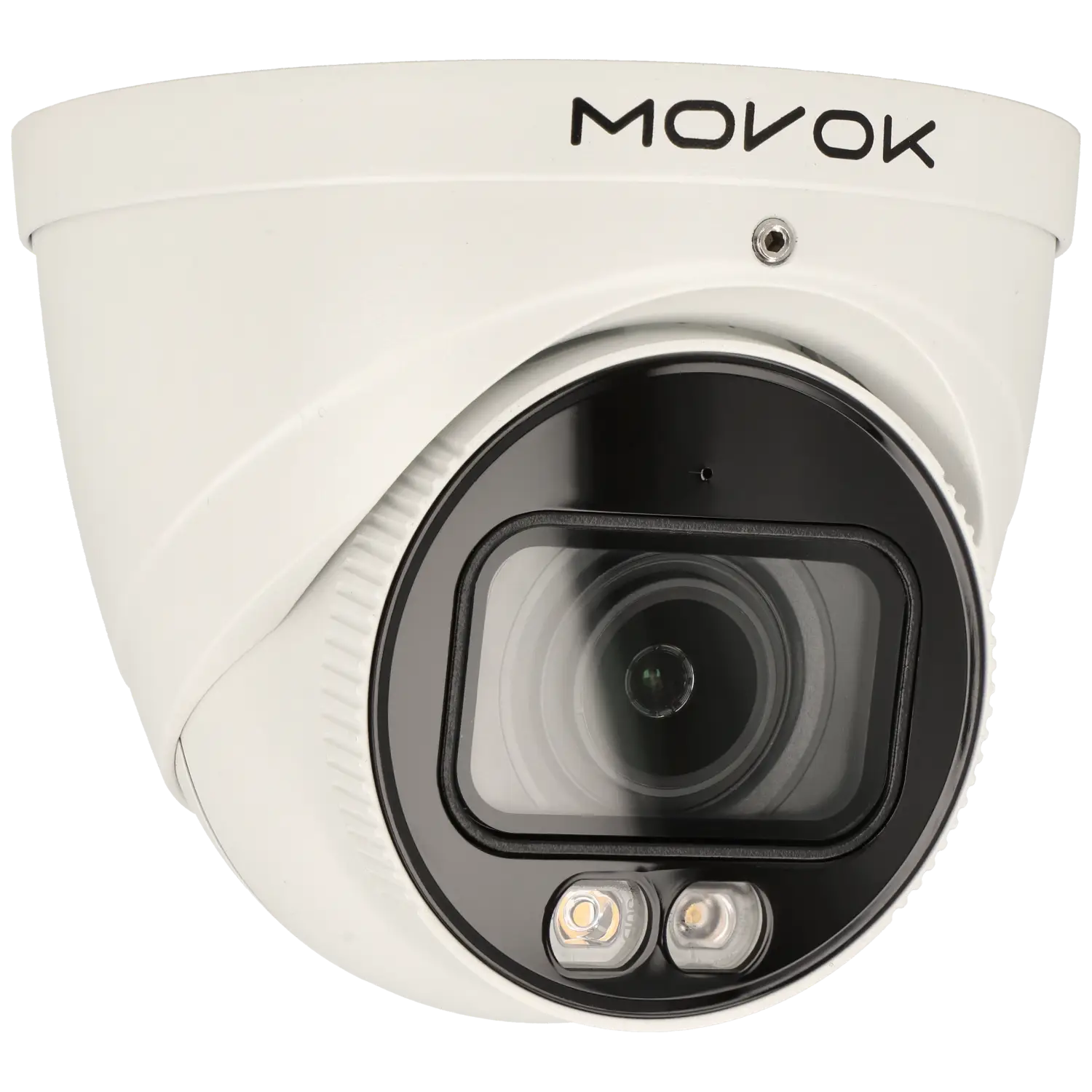 Cámara minidomo ip de 5 megapíxeles y óptica varifocal motorizada (zoom)