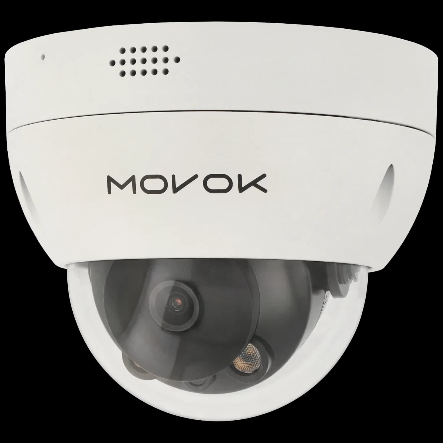 Cámara minidomo ip de 5 megapíxeles y óptica fija