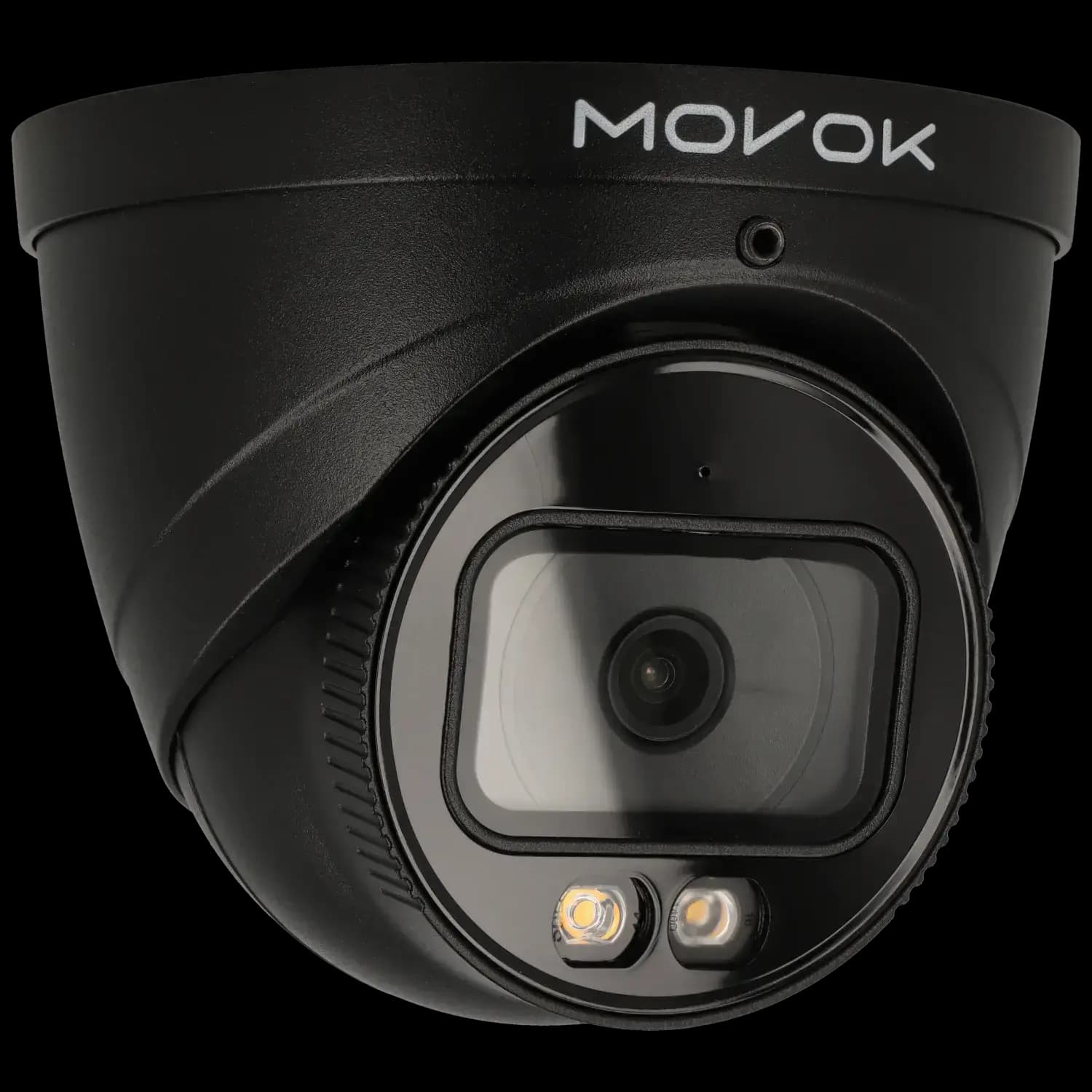 Cámara minidomo ip de 8 megapíxeles y óptica fija