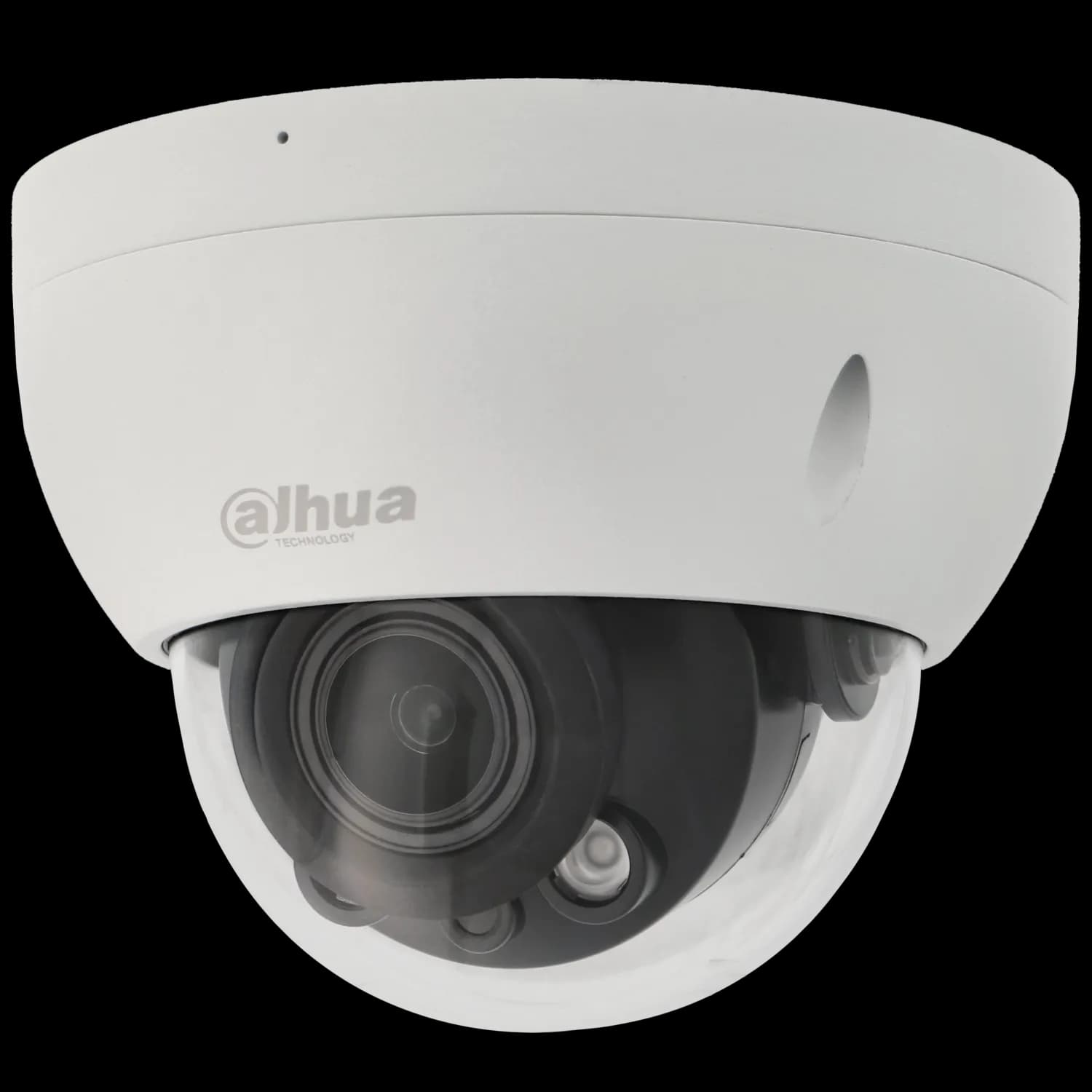 Cámara minidomo IP de 5 megapíxeles y óptica varifocal motorizada (zoom)